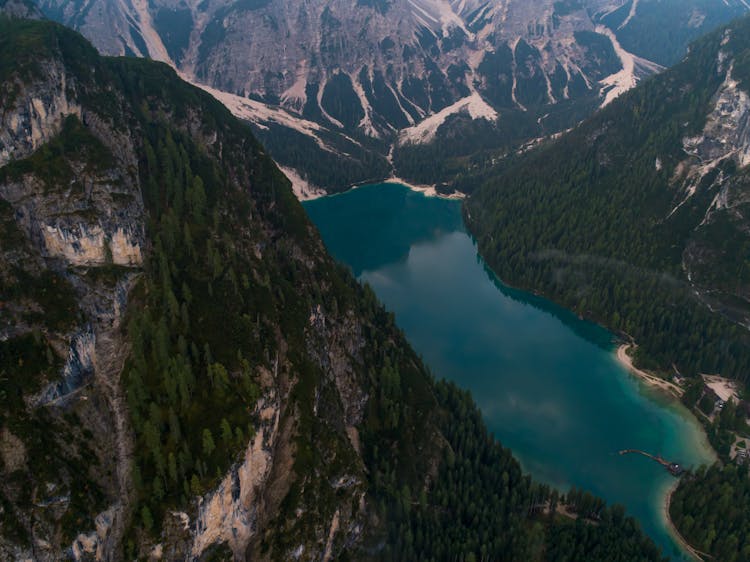 Aerial View Of Mountains