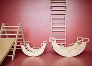 Wooden Rockers and Ladders