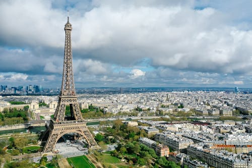 Fotobanka s bezplatnými fotkami na tému budovy, Eiffelova veža, Francúzsko