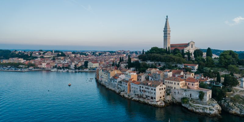 La costa de Rovinj