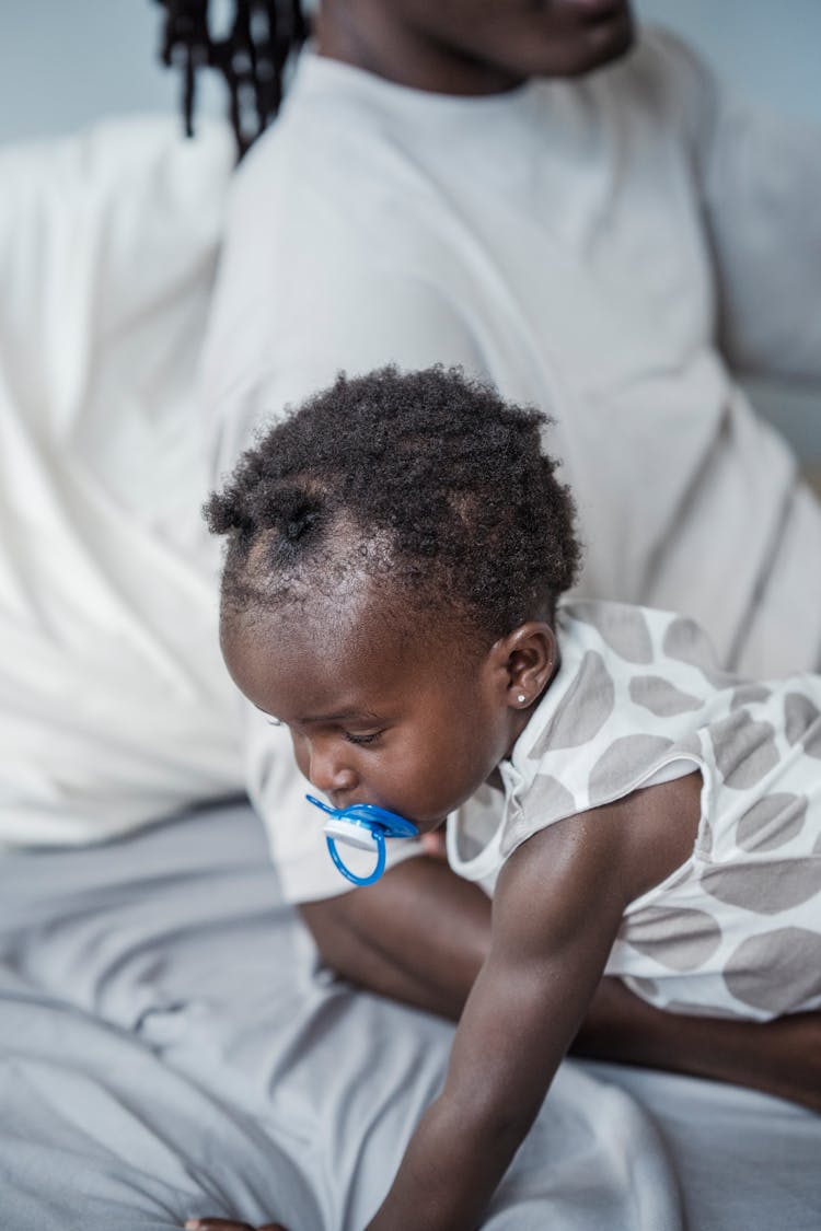 Parent Holding Child