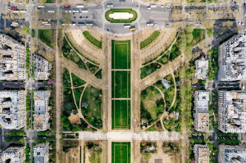 Foto d'estoc gratuïta de arquitectura, champ de mars, ciutat