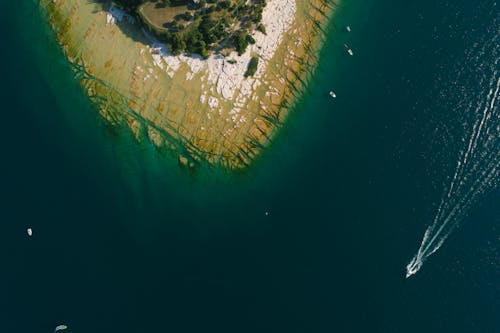 Základová fotografie zdarma na téma letecká fotografie, moře, oceán