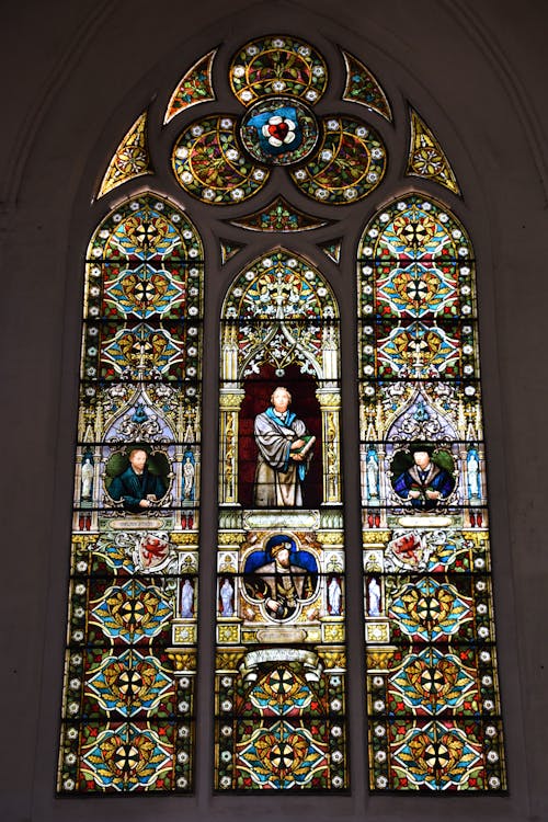 Stained Glass of a Church Window