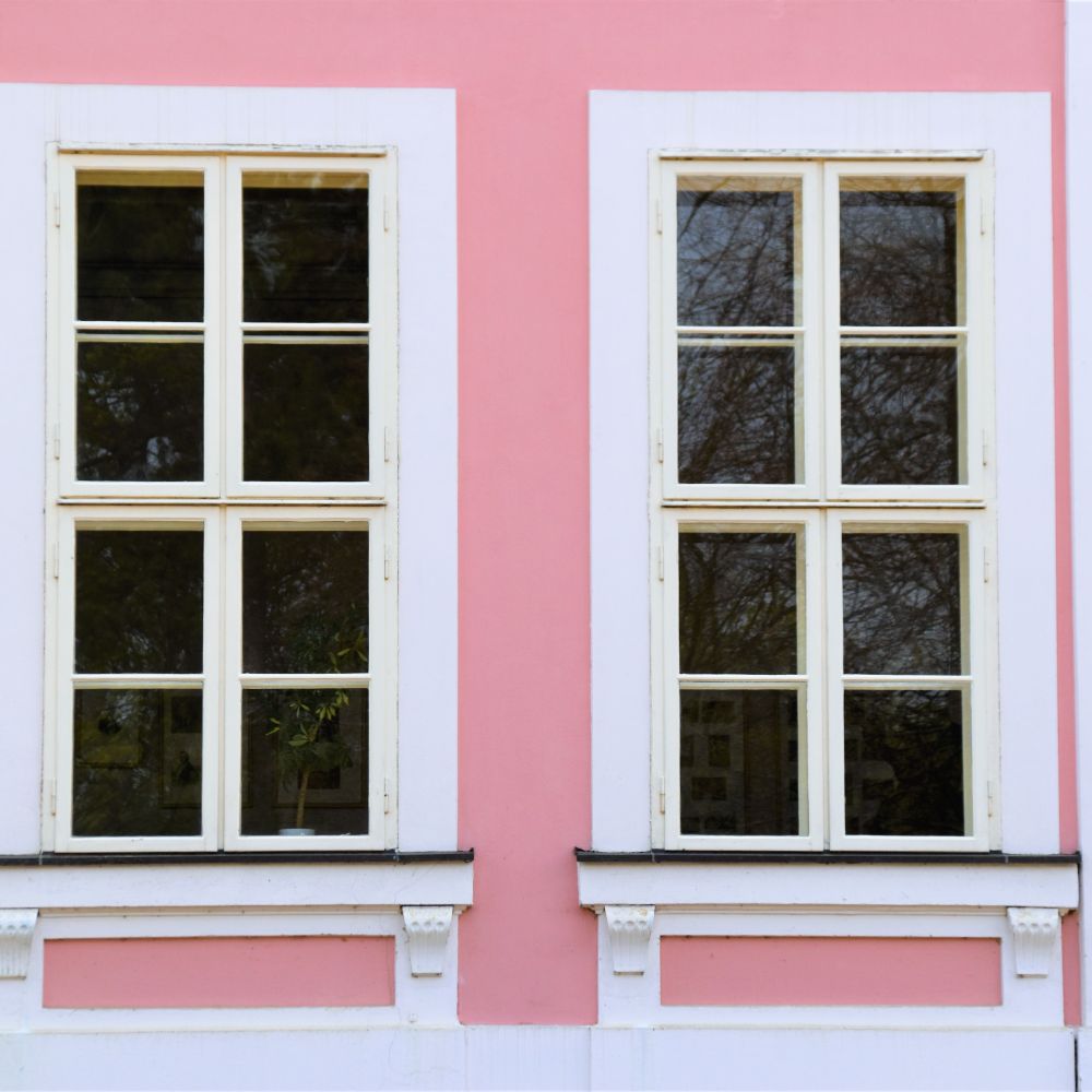 Exterior Painting in Clapham Junction — careful masking before painting begins