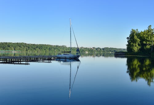 Kostenloses Stock Foto zu boot, bucht, dock