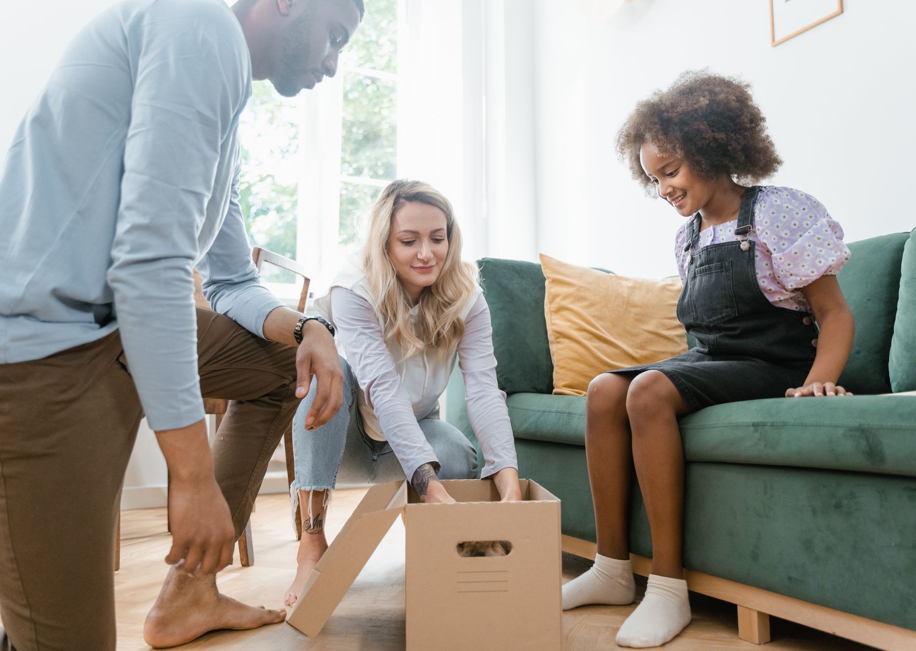 Same-day removals van loading — house removals in Maidstone