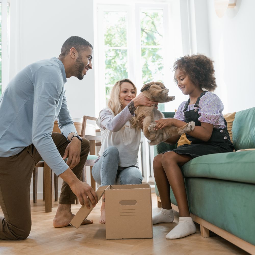Wittering — professional movers carrying furniture on a house move