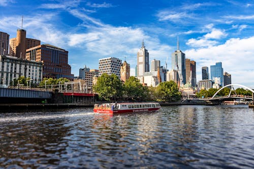 Základová fotografie zdarma na téma austrálie, člun, melbourne