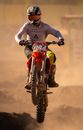 Person Driving a Dirt Bike