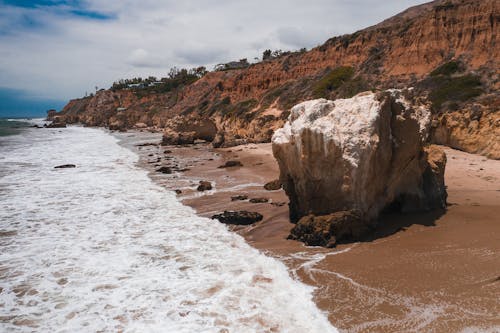 Imagine de stoc gratuită din apă, coastă, crashing valuri