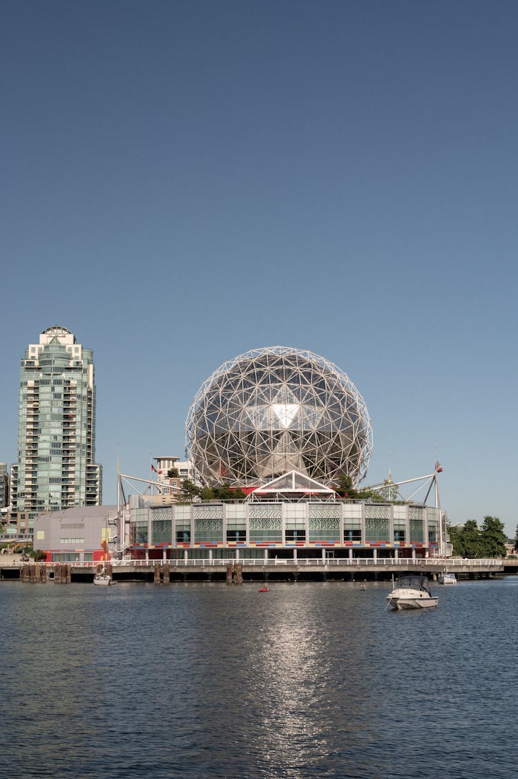 Science World Museum Under Blue Sky 