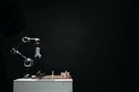 A Robot Playing Chess