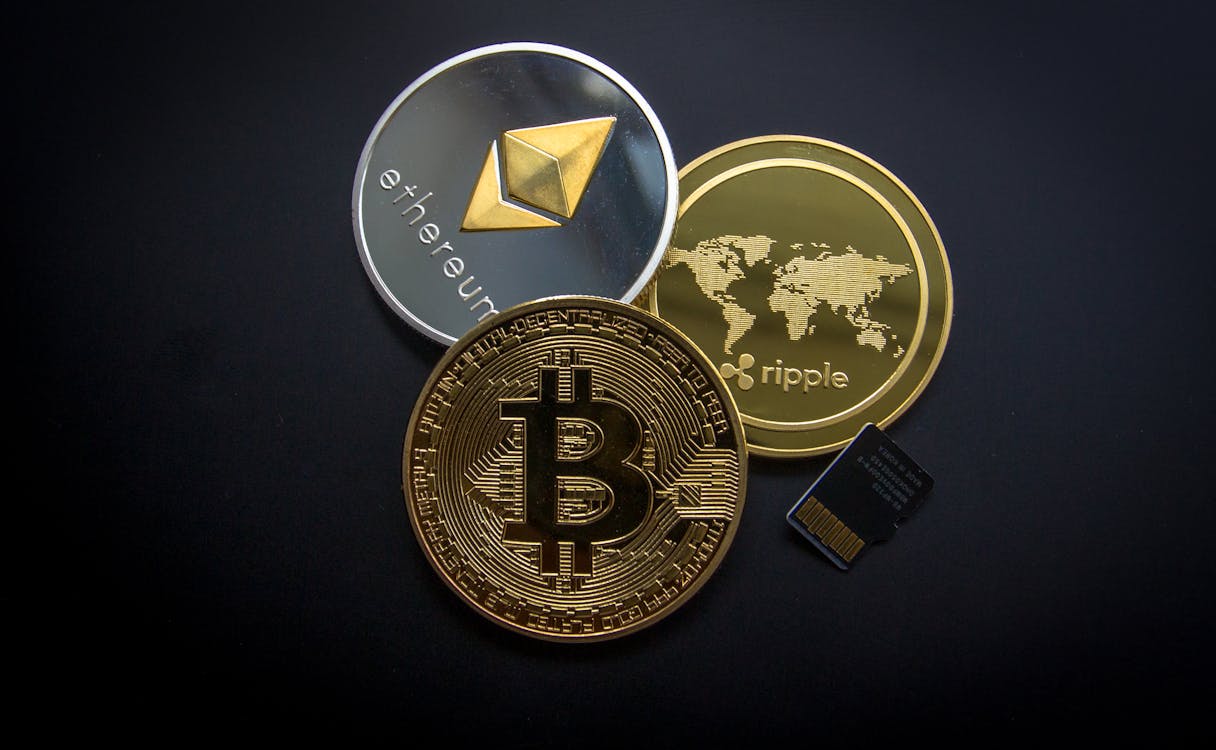 Ripple, Etehereum E Bitcoin E Micro Sdhc Card