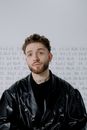 Man in Black Leather Jacket
