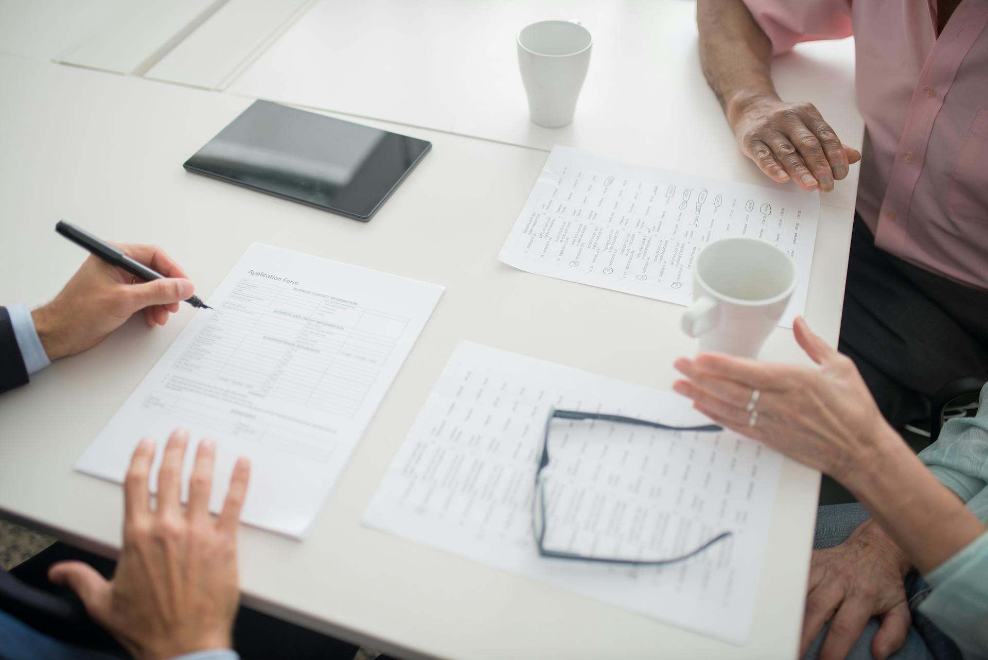 Documents on the Table