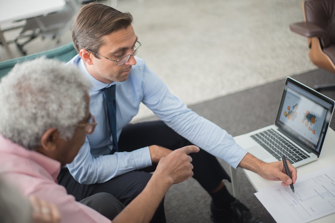 Men discussing Apartment insurance in Indian Orchard