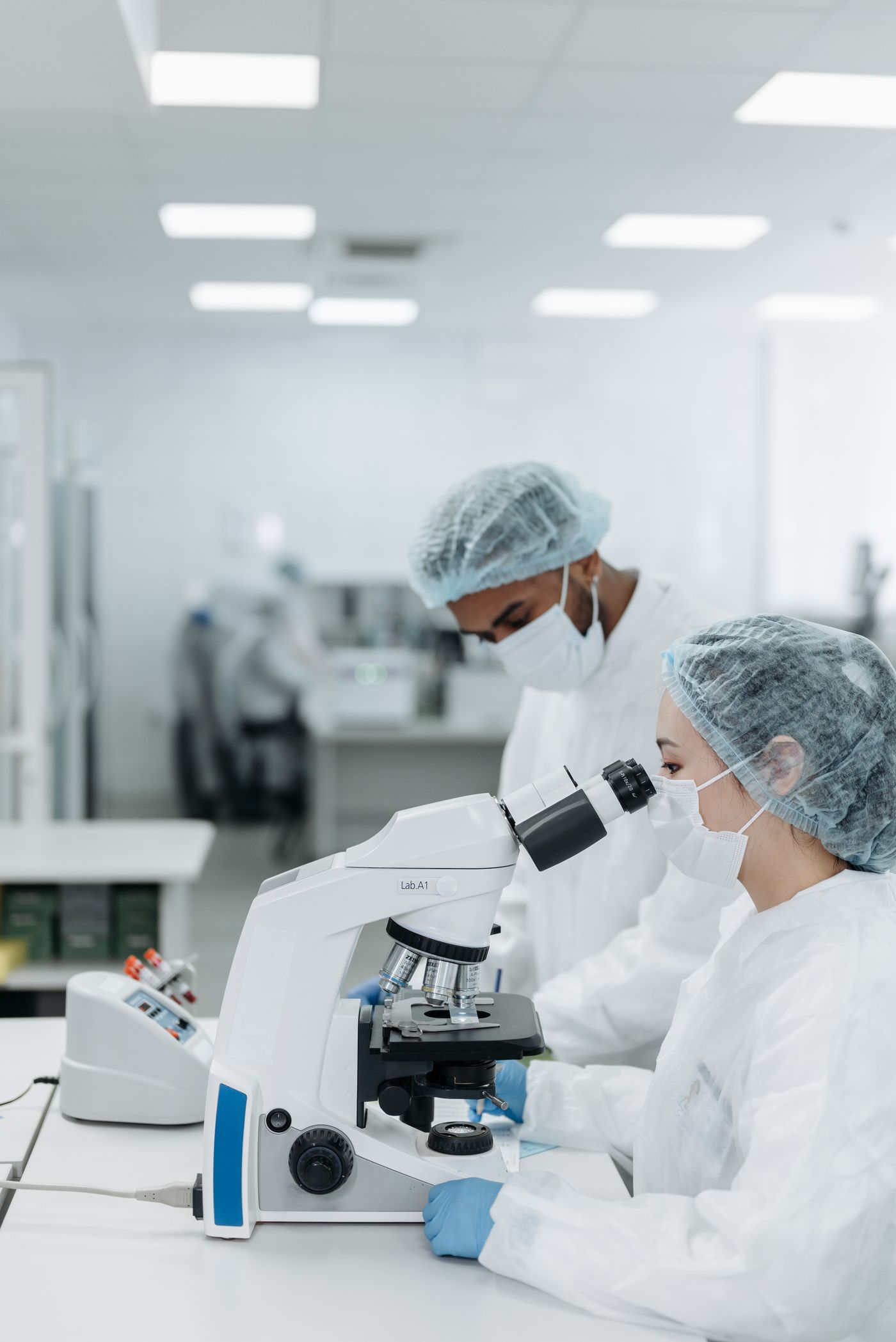Scientists mapping the microbial landscape of a production kitchen