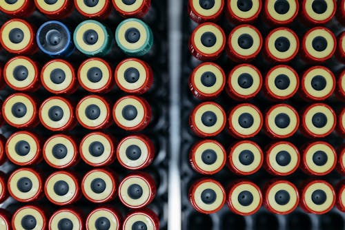 Close-Up Shot of Test Tubes