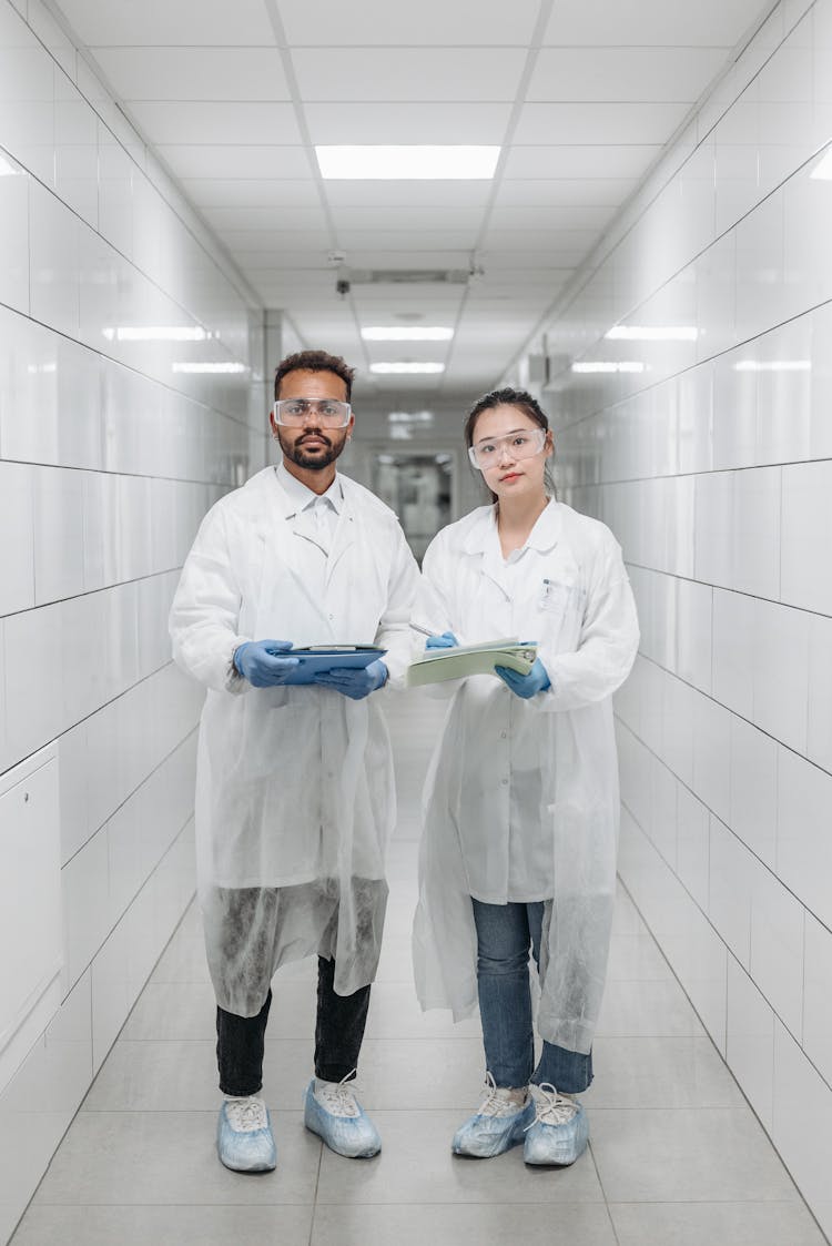 Scientists In A Laboratory