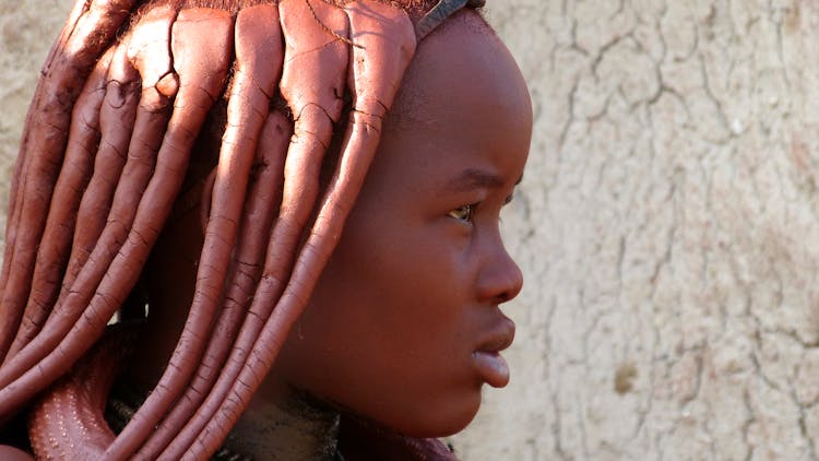 Side Profile Of An Ethnic Woman