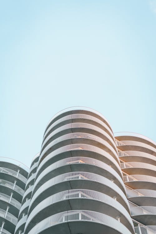 Low Angle Shot of Modern Building