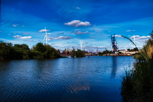 Бесплатное стоковое фото с берег реки, гамбург, проточная вода