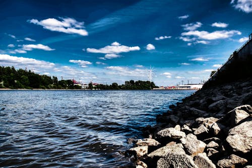 Immagine gratuita di amburgo, flusso d'acqua, riva del fiume
