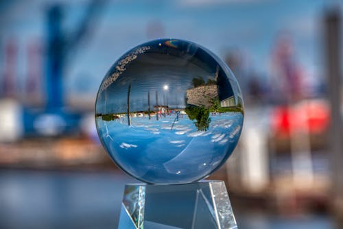 Free stock photo of glass ball