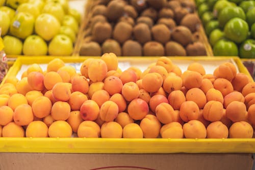 Free Close-Up Shot of Peaches Stock Photo