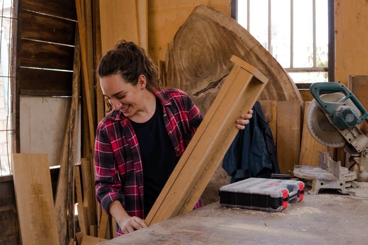 Portrait of customer Maria Ellison