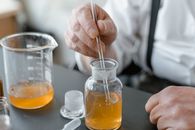 Person Doing an Experiment