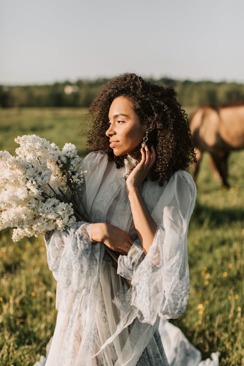 Photos gratuites de afro-américain, attirant, beauté