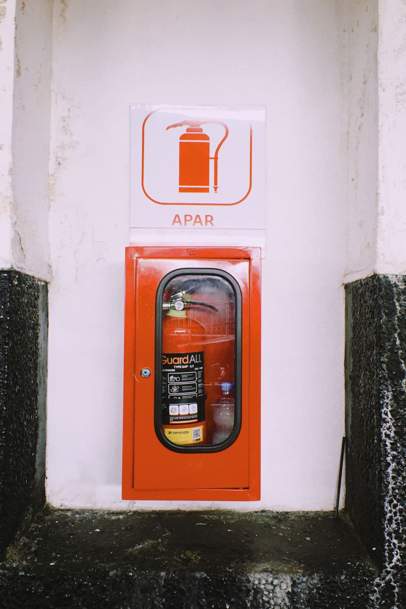 Fire extinguisher servicing