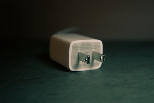 Free Biały Adapter Podróżny Stock Photo
