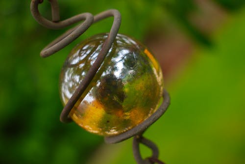 Free stock photo of glass ball, metal, mirroring Stock Photo