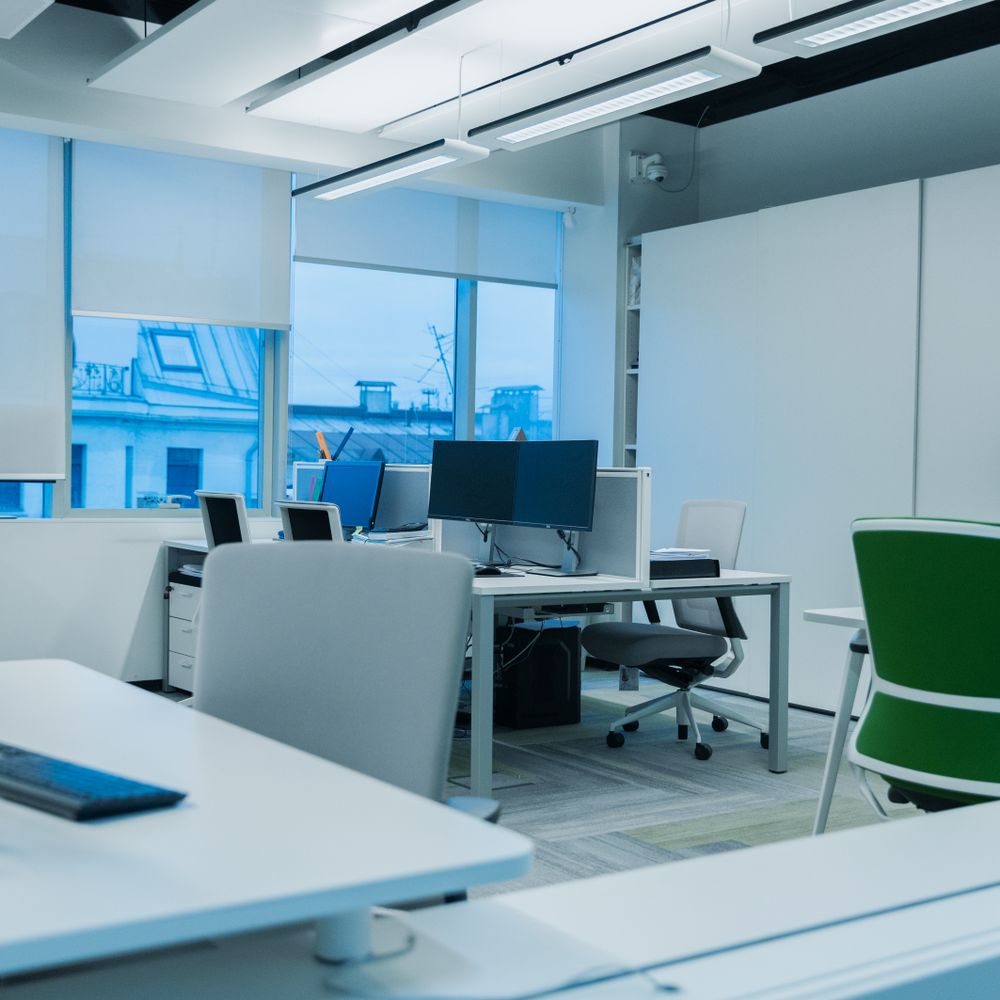 Furze Platt — office relocation team moving desks and equipment