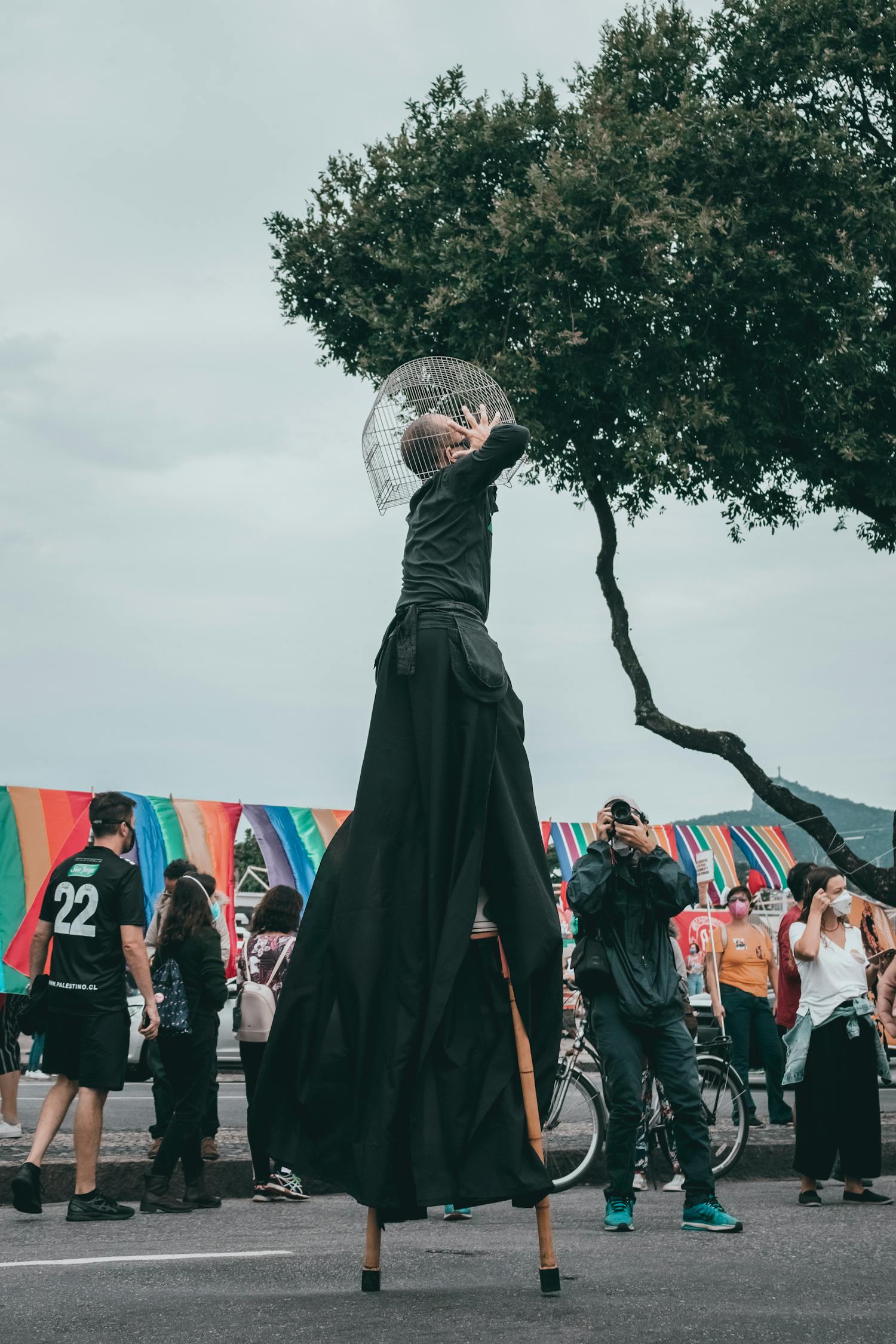 Stilt Performer