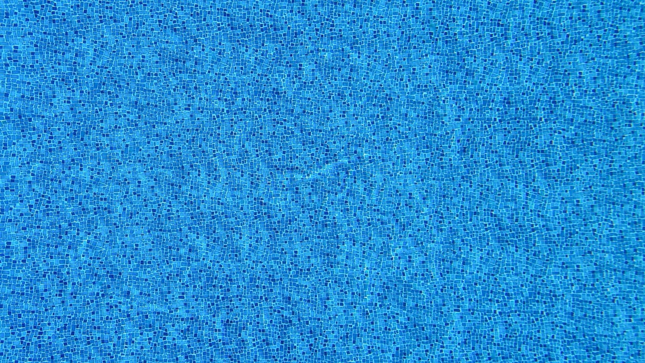 Swimming Pool with Blue Tiles