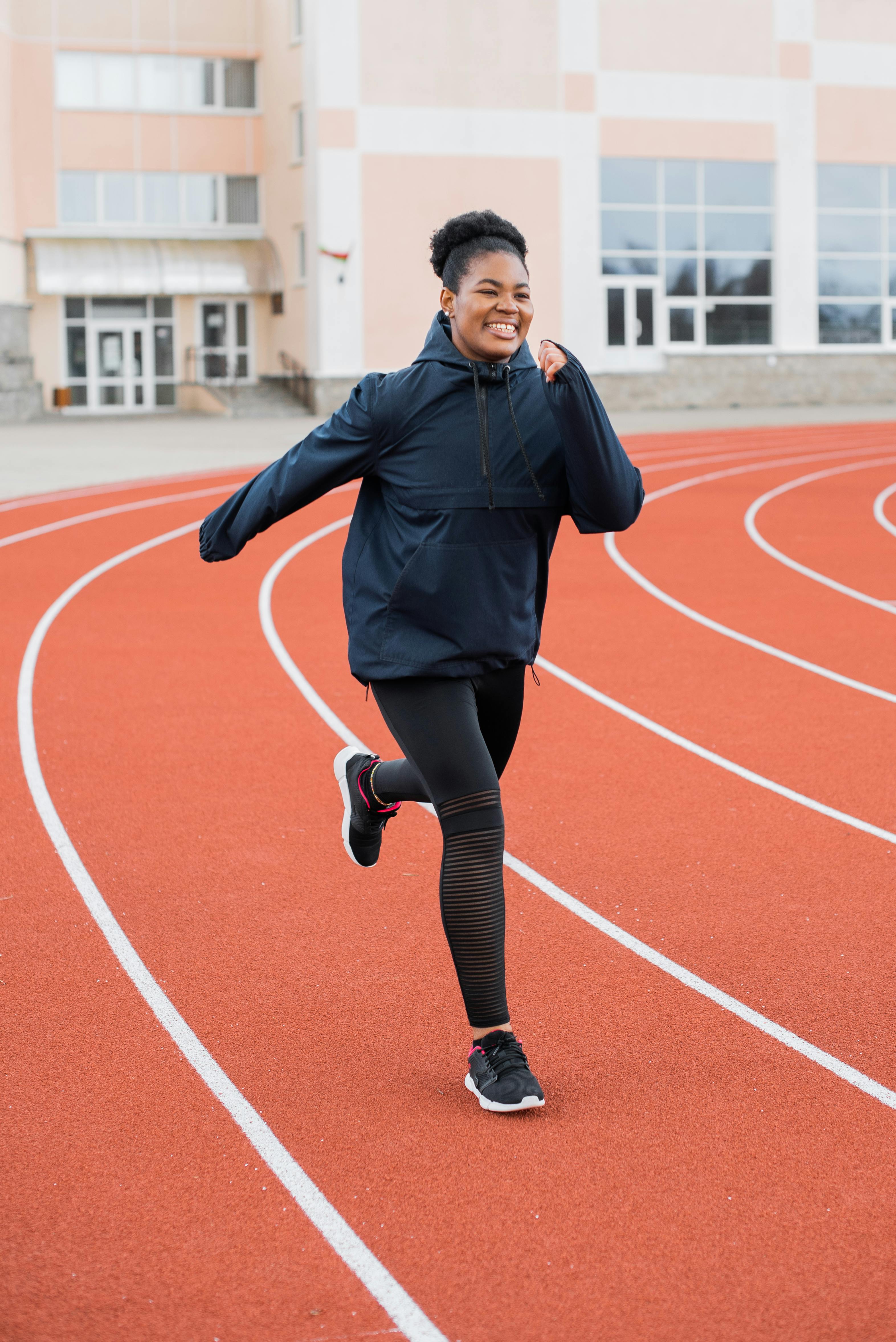 racer running free jacket