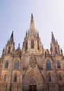 Archdiocese of Barcelona Under White Sky
