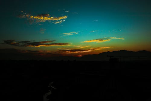Free stock photo of blue sky, kathmandu, morning sky Stock Photo