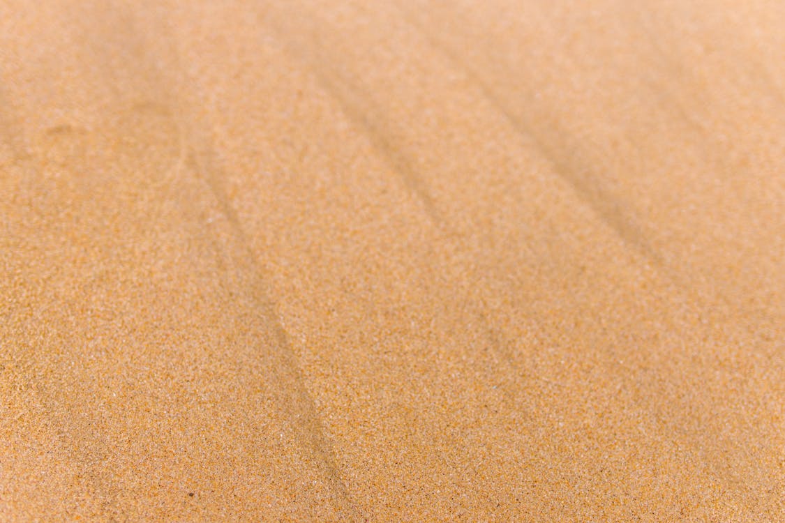 Close-up Shot of a Beach Sand