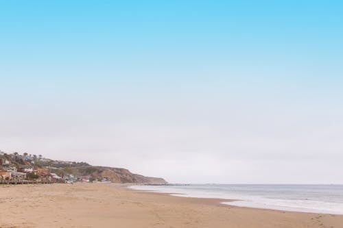 Ocean View Under the Blue Sky