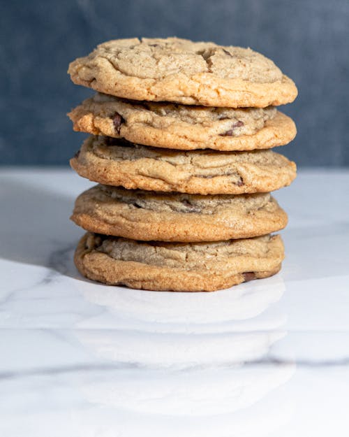 Free Stack of Cookies Stock Photo