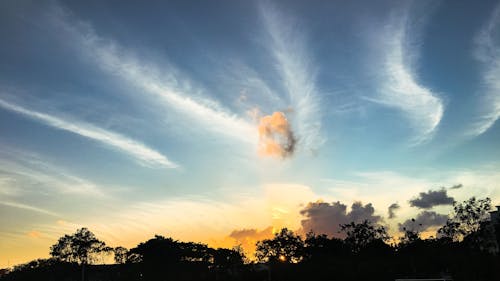 Gratis stockfoto met blauwe lucht, wolken