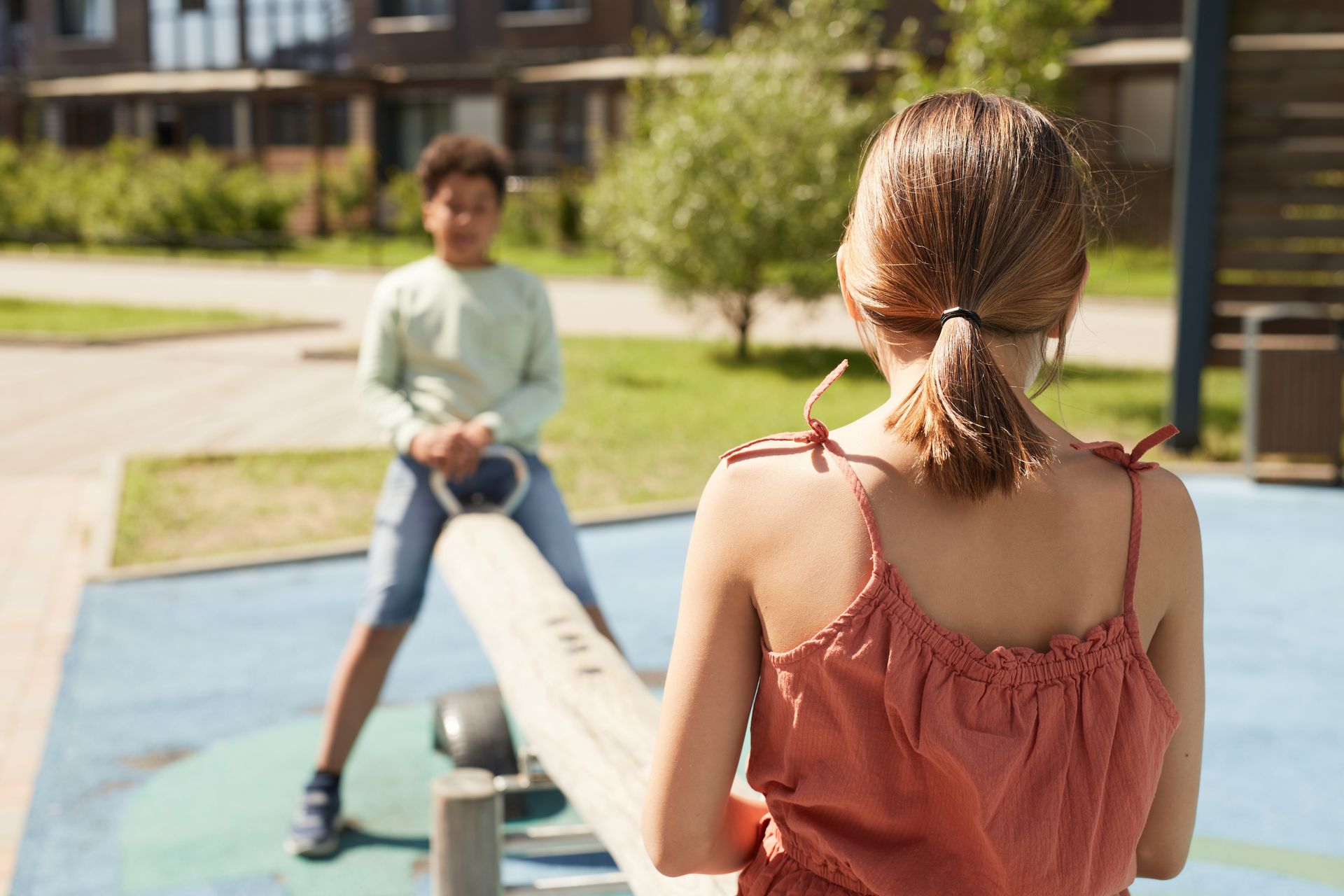 Kids on a Playground