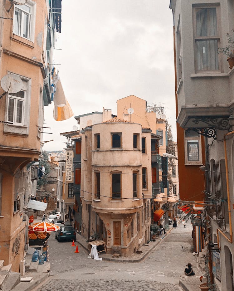 View Of Streets In Old Town District