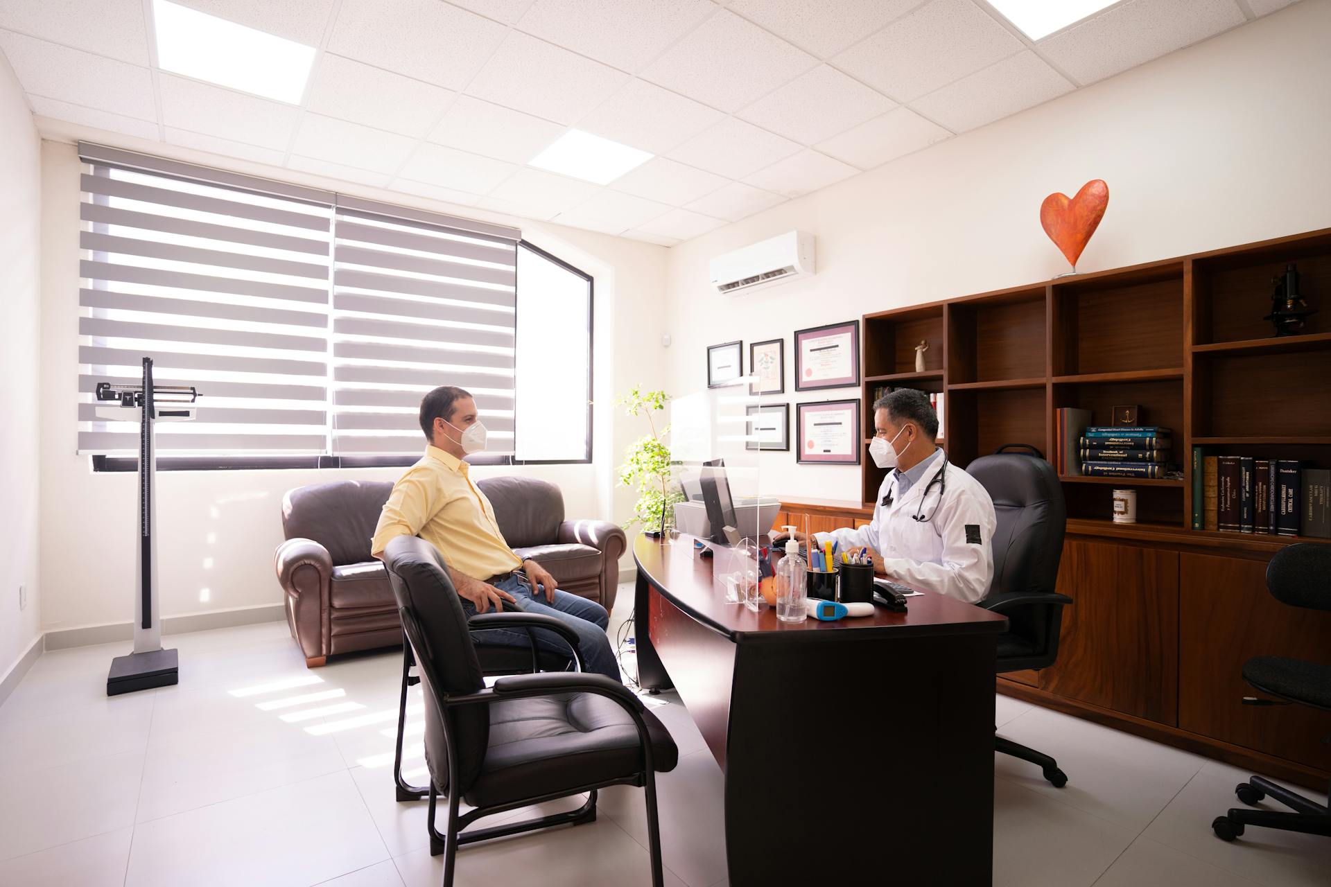 A Patient at a Doctor's Office