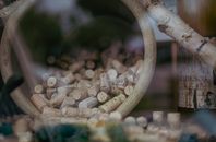 Corks in Clay Pot